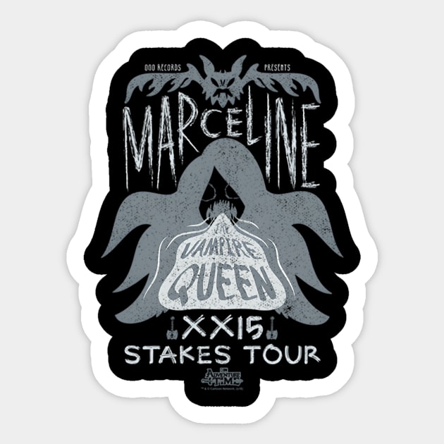 Adventure Time Marceline Vampire Queen Sticker by jasper-cambridge